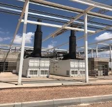 Installation électrique extérieure chantier