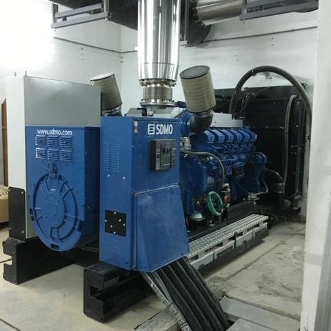 Groupes électrogènes SDMO – installation MILESA