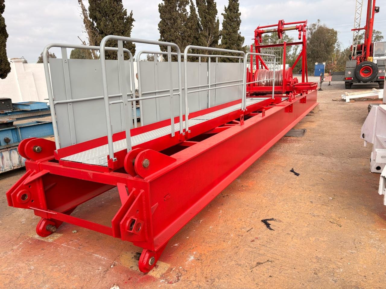 Reconditionnement du chariot grue